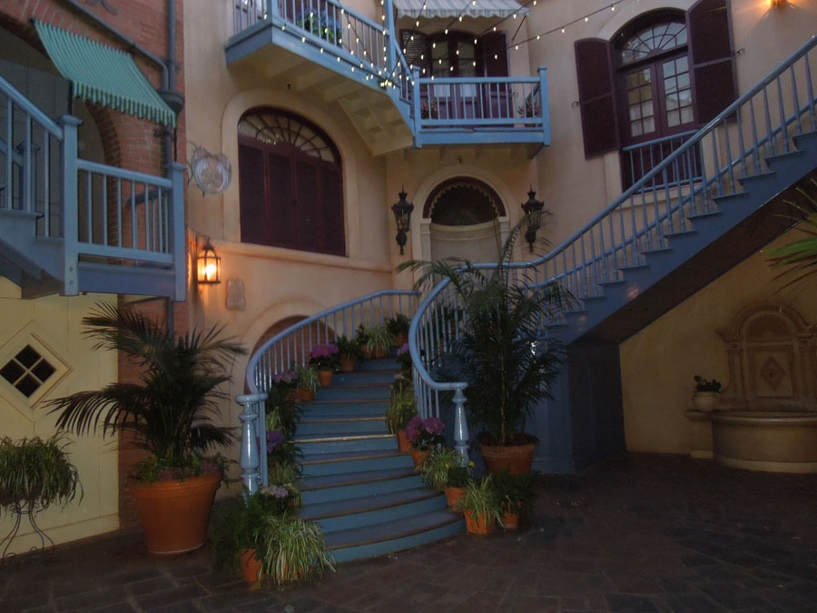 Streets of New Orleans Square in Disneyland